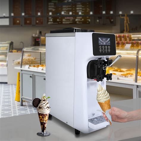 Free Shipping! BENTISM Industrial Soft Serve Frozen Mix Commercial Ice ...