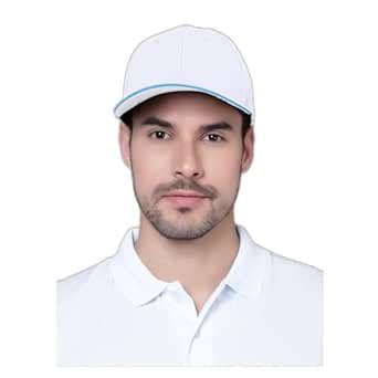 Buy SHIV NARESH Men's Mesh Cap (CP10-05,FS_White/Cyan_Free Size) at ...