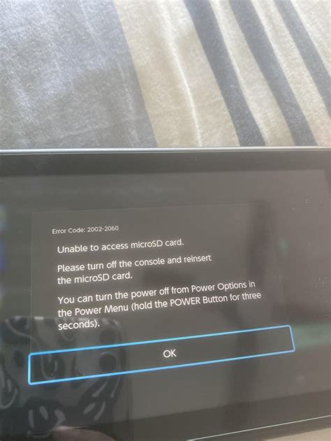 Image result for Nintendo Switch Error microSD Card
