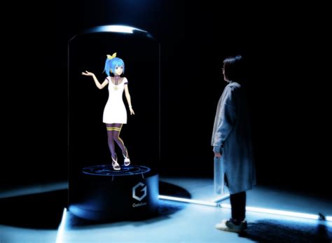Gatebox entwickelt lebensgroßes Anime-Hologramm