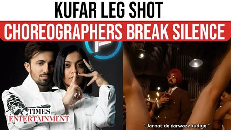 Diljit Dosanjh's 'Kufar' Choreographers Defend Controversial Leg Shot!