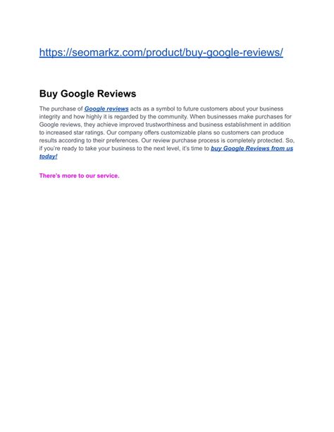 PPT - Buy Google Reviews PowerPoint Presentation, free download - ID ...