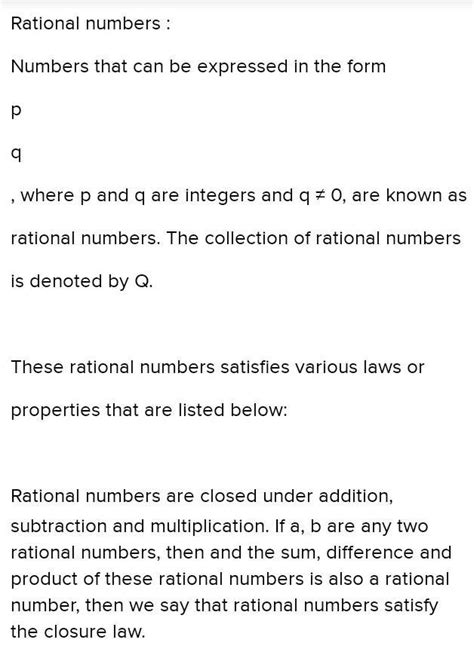 Collect some quotient numbers and verify the properties of quotient ...