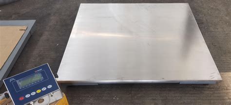 Stainless Steel Single Deck Floor Scale for sale - QC Weight