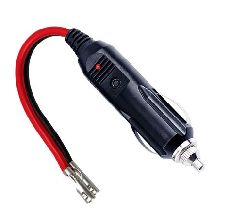 Snapklik.com : 12V 12volt Fused Replacement Cigarette Lighter Male Plug
