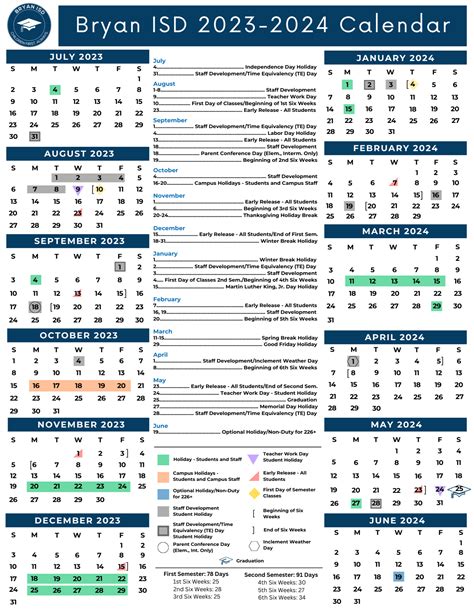 Calendars | Bryan ISD