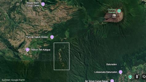 Map Offline Gunung Slamet
