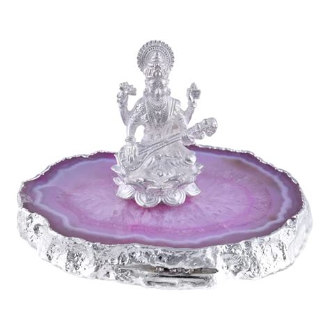 925 Sterling Silver Maa Saraswati Idol – LBV