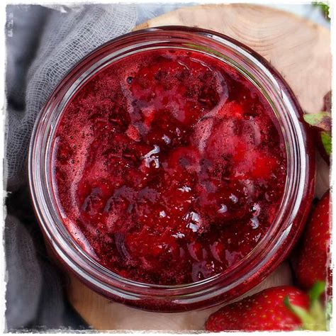 Strawberry Rhubarb Jam Quick and Easy No Pectin Recipe | Planted365