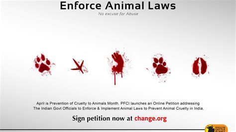 Petition · Please Enforce & Implement Animal Laws - India · Change.org
