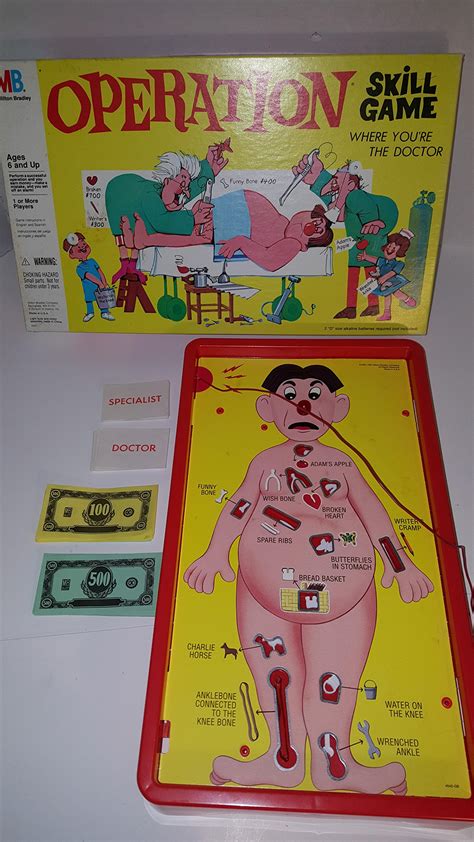 Milton Bradley Operation Game Play