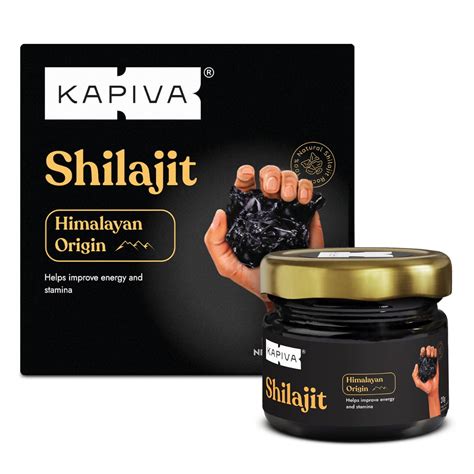 Kapiva Himalayan Shilajit Resin 20g | Energy & Stamina – Protein_Villa