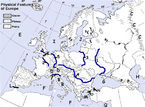 Europe Physical Map 的图像结果