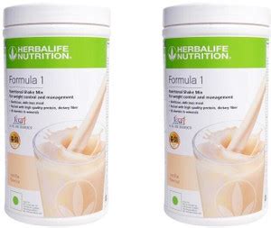 HERBALIFE Formula 1 Nutritional Shake Mix - Vanilla Flavor For Weight ...