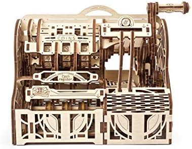 Ugears 3D Puzzles Box - DIY Cash Register with Money Box - Exclusive ...