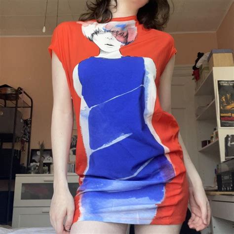 Zara Slip Dress Sexy and comfortable Bowie-esque... - Depop