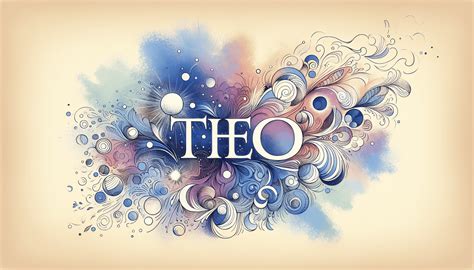 Theo spiritual meaning of the name