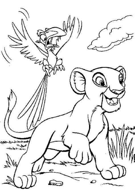 Lion King Printable Coloring Pages