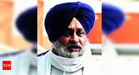 Sukhbir Singh Badal: Sukhbir to reach out to thinkers | Chandigarh News ...