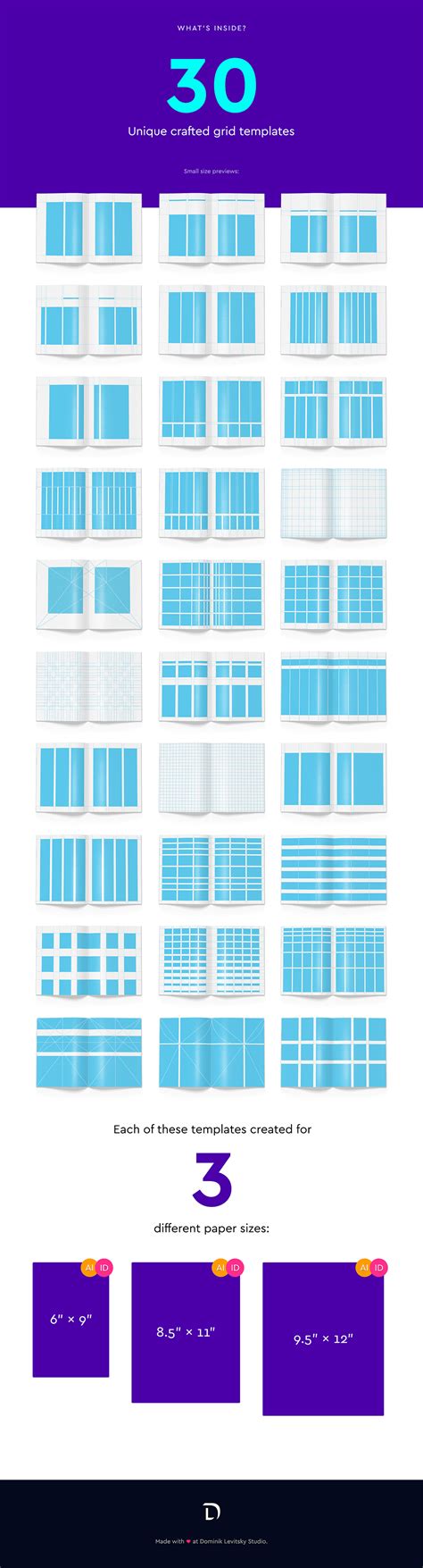 Free Grid System Templates : 4-Point Grid System Layout Templates – PFPLCP