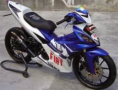 Modifikasi Jupiter Mx Lama Warna Biru by Foto Gambar Modifikasi Yamaha Jupiter Mx 135 150 King 5 Modifikasi Jupiter Mx Lama Warna Biru