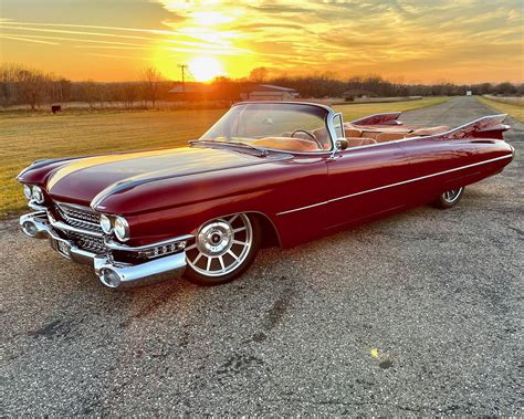 1959 Cadillac Series 62 Brings Muscle to Luxury, Inferno Red Beauty Is Born - autoevolution
