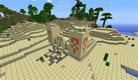 Double Desert Pyramid Seed Minecraft Map