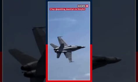 Spanish Jet Performs Evasive Move Due To Birds, Avoids Crashing Into ...