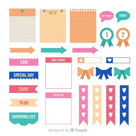Image result for Colorful Sticky Notes Set
