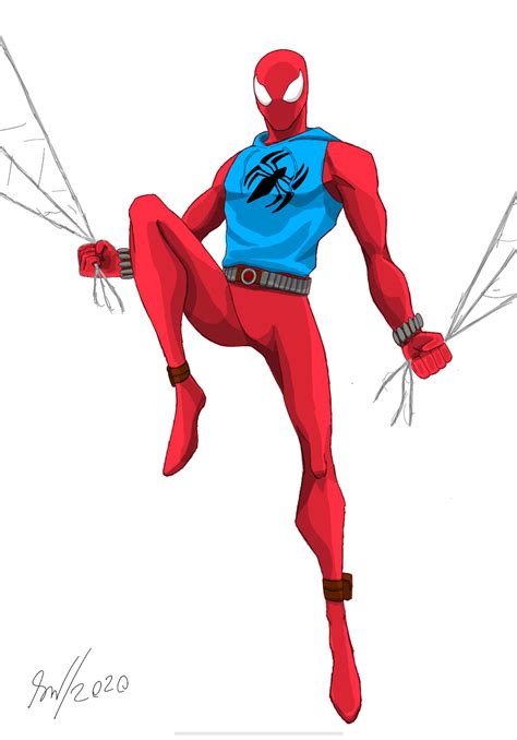 Scarlet Spider (Ben Reilly) by Wolf-S723 on DeviantArt