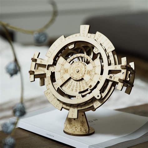 ROKR Perpetual Calendar 3D Wooden Puzzles/Mechanical | Ubuy India