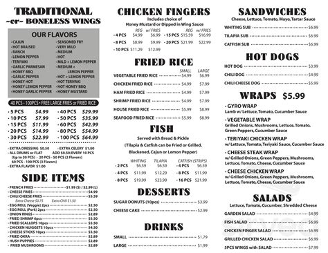 Super Wings and Philly menu in Snellville, Georgia, USA