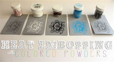 Image result for Colored Embossing Powder