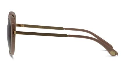 Amelia E. Helena Beige/Gold Prescription Sunglasses