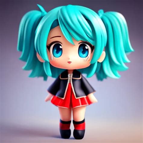 Cute anime girl by Brave 3D | Download free STL model | Printables.com