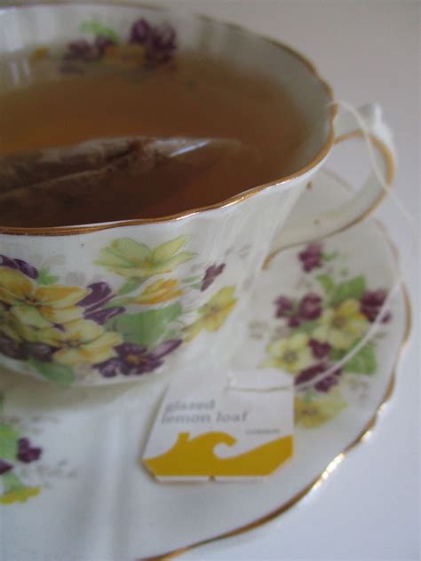Tea With Friends: Tazo Glazed Lemon Loaf Herbal Tea