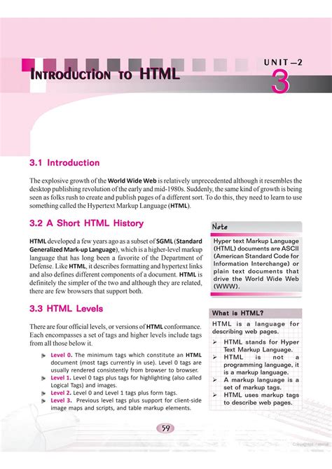 Basic HTML Computer Class 10 的图像结果