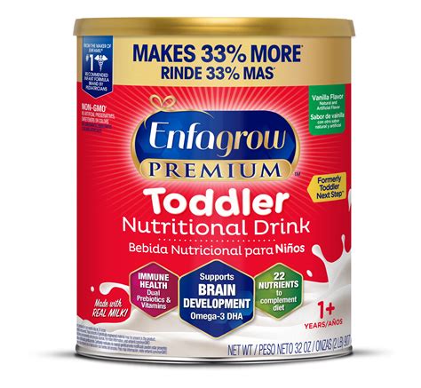 Enfagrow Premium Toddler Nutritional Milk Drink, Vanilla Flavor ...