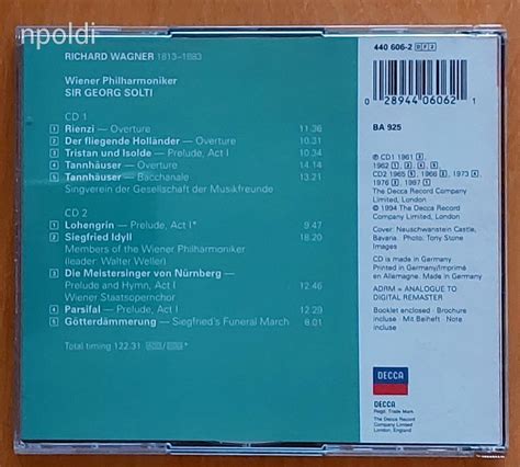 Wagner - Orchestral Favourites / Beliebte Orchesterstücke, Sir George ...