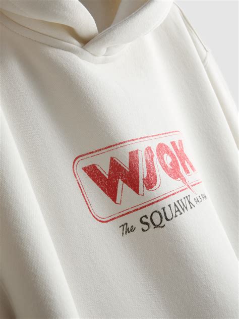 Mens Ecru Stranger Things Oversized Graphic Hoodie | Primark