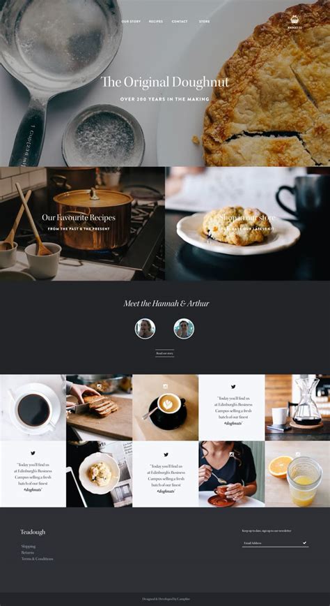 Image result for Cafe Website Design
