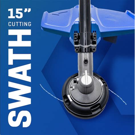 Kobalt 24-volt 15-in Split Shaft Attachment Capable Battery String ...