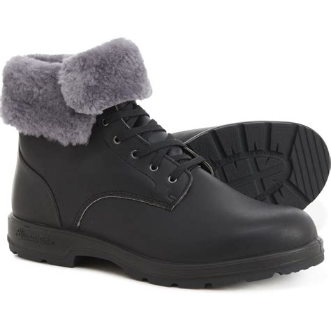 Shearling Lined Waterproof Boots Women