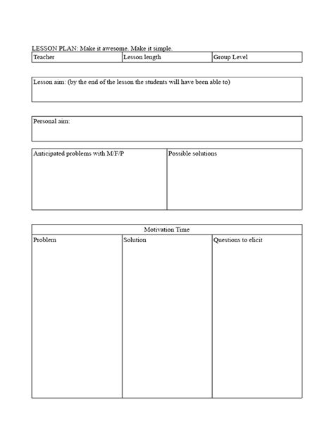 Image result for How to Write a Lesson Plan