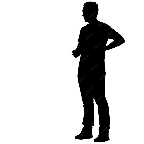 Person Standing Silhouette