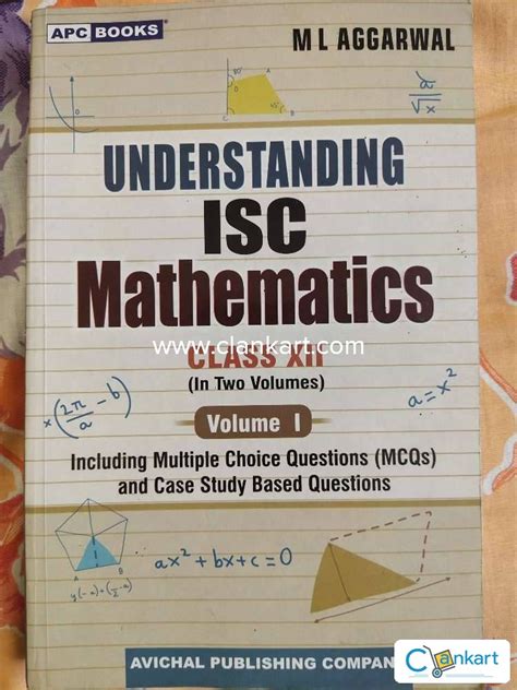 Image result for ISC Class 12 Maths Book