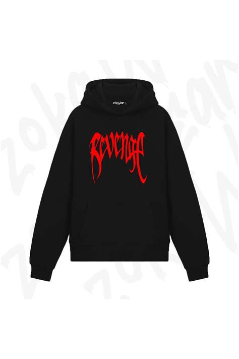 ZOKAWEAR Xxxtentacion Revenge Tasarım Baskılı Kapşonlu Sweatshirt - Fiyatı, Yorumları