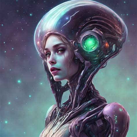 Alien Space Girl 的图像结果