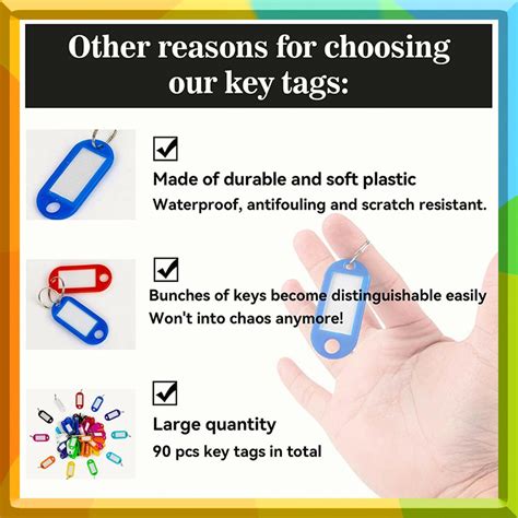 Image result for Plastic Key ID Tags
