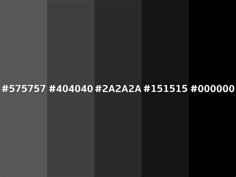 Grey Color Code 的图像结果